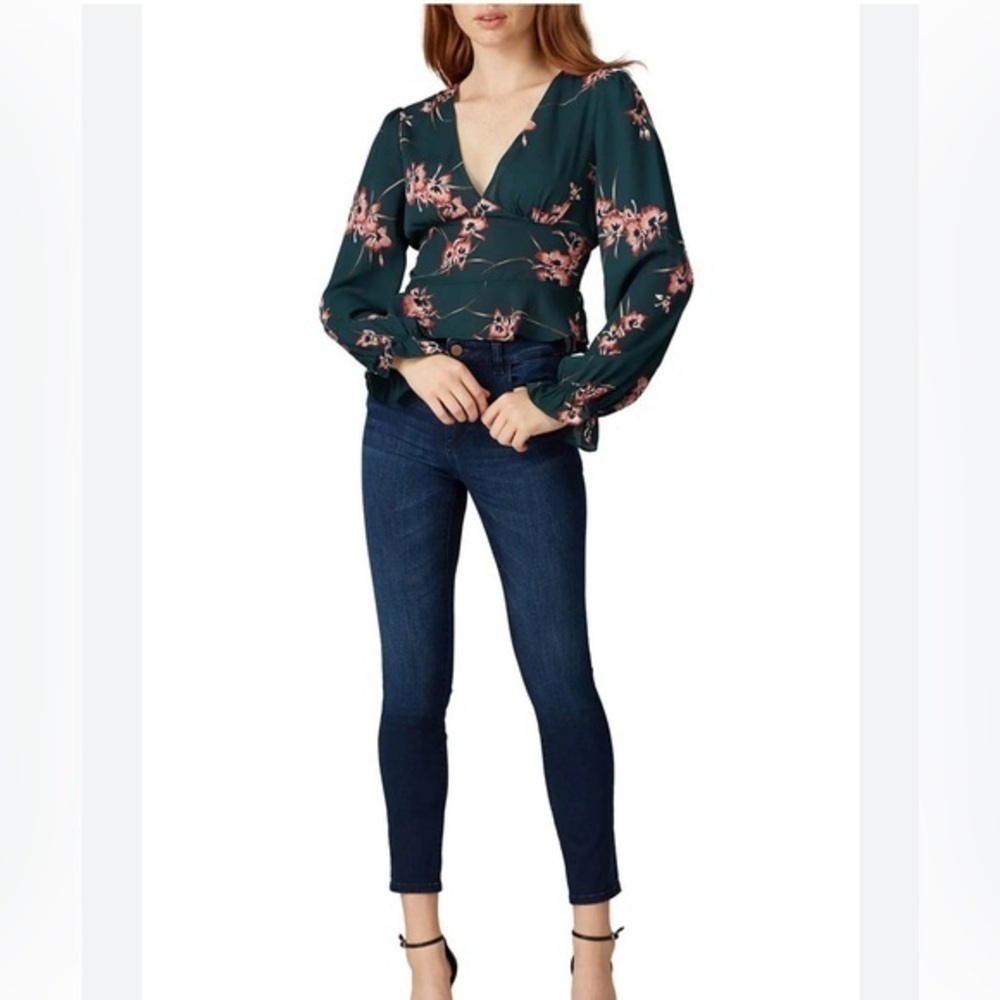 Lou a blouse. Smocked back. Rent the runway